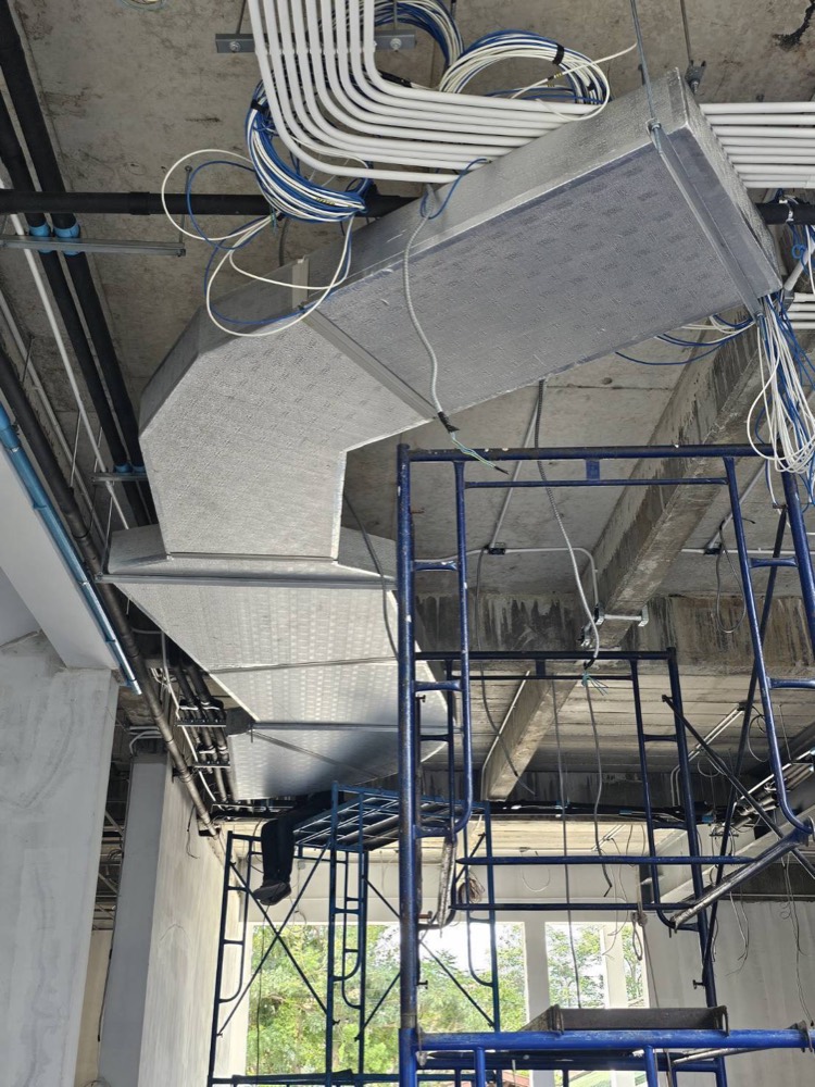 งานเดินท่อลม Ductwork
